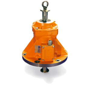 MVB Electric vibrators with top mounting flange