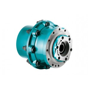 Compact planetary wheel drives