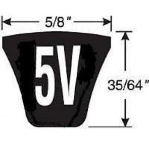 5V1250 SUPER HC V BELT Super HC Belts