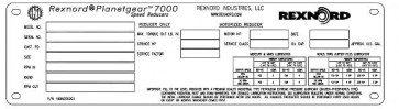 Rexnord 1886003601 Planetgear (PGSTK) Parts & Kits Gear Components