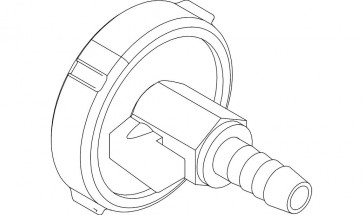 Venting flange 96433906