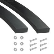 U28R7 - 7/8'' Series Corner Track (Two Piece)