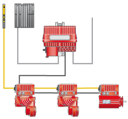 DRC.. electronic motor W series Spiroplan gear unit W47DRC1-005-SNI-A-ECR