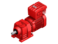 MOVIMOT R series helical gear unit R27DRS80S4/MM11