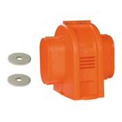 EY00008 - Orange Peel 15MCG Motor Coupling Guard