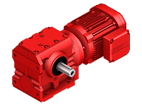 AC gearmotors S series helical-worm gear unit S87/II2GDEDRE112M4/3GD