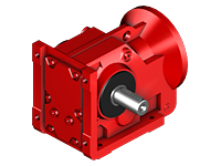 Helical, parallel-shaft helical, helical-bevel, helical-worm, and Spiroplan gear units R series helical gear unit R27AM71