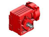 Helical, parallel-shaft helical, helical-bevel, helical-worm, and Spiroplan gear units R series helical gear unit R27AM63