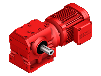 AC gearmotors R series helical gear unit R57DRE90L4