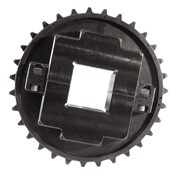 614-126-3 - NS7700 Thermoplastic Split Sprocket with Adapter
