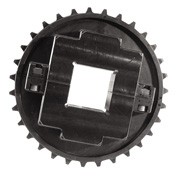 614-126-1 - NS7700 Thermoplastic Split Sprocket with Adapter