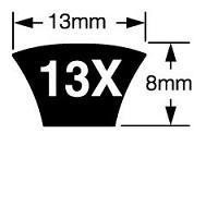 13X750LI Metric-Power V-Belts