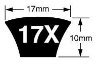 17X2540LI Metric-Power V-Belts
