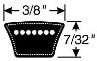 6726 POWERATED BELT PoweRated Belts