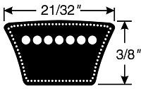 6926 POWERATED BELT PoweRated Belts