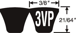 10/3VP1320 Predator PowerBand Belts