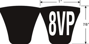 4/8VP2000 Predator PowerBand Belts