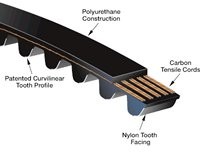 5MGT-815-25 Poly Chain GT Carbon - 5M