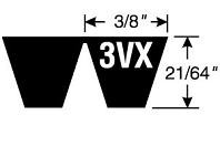 6/3VX1250 SPR HC NTCH PWRBD Super HC Molded Notch PowerBand Belts