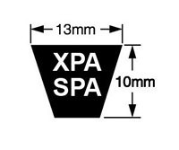 XPA2332 * Metric-Power V-Belts