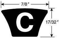 C143 HI-POWER II BELT Hi-Power II Belts