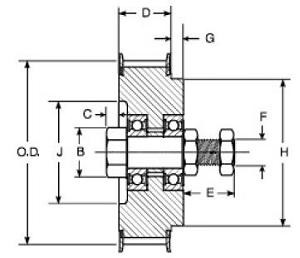 90-IDL-SPRK Idler Sprockets