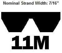 2/11M1280JB POLYFLEX Polyflex JB Belts