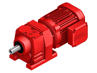 Asynchronous gearmotors R series helical gear unit R107R77DRL100L4
