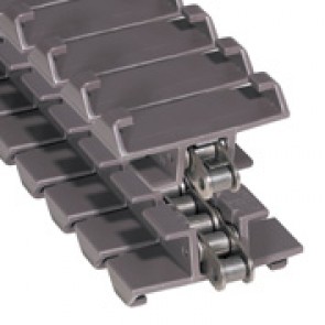 L1873685301 - 1873 TAB TableTop Chain with Gripper Retainers on Stainless Steel Base Chain