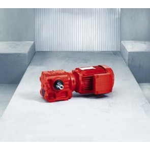 Helical-worm Gearmotor S Series 