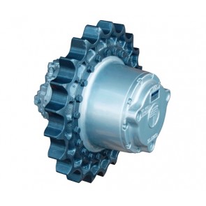 700CK - Track drive with Kayaba axial piston hydraulic motor