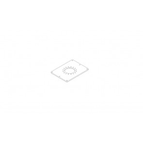 BASE PLATE VERTICAL INSTALLATION DN300 96308241