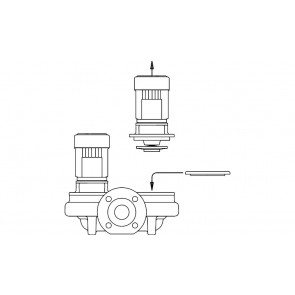 Blanking flange 96495694