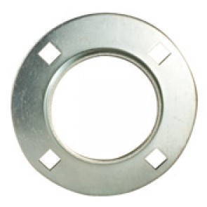 100MSC1 - MS, MSC - 200 Series Non-Relubricatable Two-Piece Formed Steel Round Flanged Housing Half
