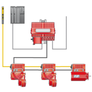 DRC.. electronic motor K series helical-bevel gear unit K19DRC1-005-SNI-A-ECR