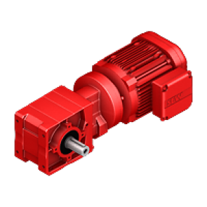 AC motors R series helical gear unit R27DRE90L4