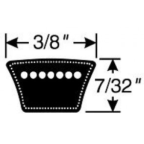 6764 POWERATED BELT PoweRated Belts
