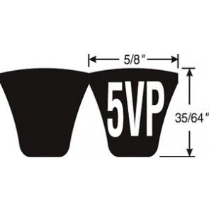 10/5VP3550 Predator PowerBand Belts