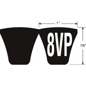 12/8VP2120 Predator PowerBand Belts