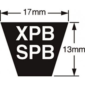 XPB2530 * Metric-Power V-Belts