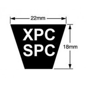 SPC4250 Metric-Power V-Belts