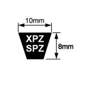 XPZ875 Metric-Power V-Belts