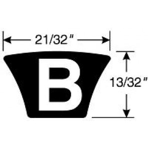 B126 HI PWR2 HD BELT Hi-Power II Belts