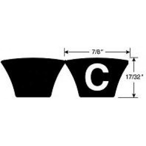 2/C87 HI-POWER II PWRBND BELT Hi-Power II PowerBand V-Belts