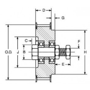 12-IDL-SPRK Idler Sprockets