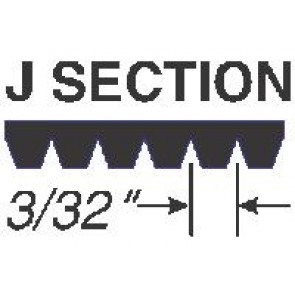 200J30 Micro-V Belts